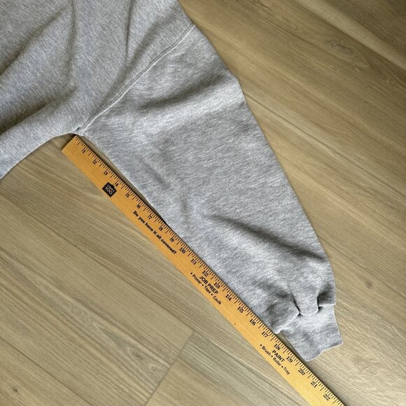 Vintage Russell Athletic Blank Crewneck Sweatshirt Grey L Made In Mexico Mint - Picture 7 of 9